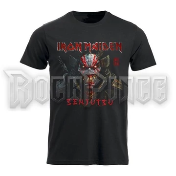 IRON MAIDEN - SENJUTSU BACK - unisex póló - IM012TS