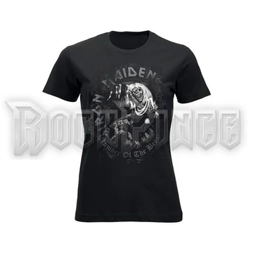 IRON MAIDEN - NUMBER OF THE BEAST WATERMARK - női póló - IM008GS