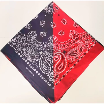 CLASSIC BANDANA - DARK BLUE/RED  - kendő/bandana