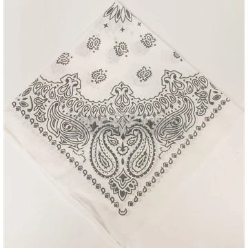 CLASSIC BANDANA - WHITE - kendő/bandana