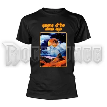 QUEENS OF THE STONE AGE - MOON LANDSCAPE - unisex póló - MTRAF10990031