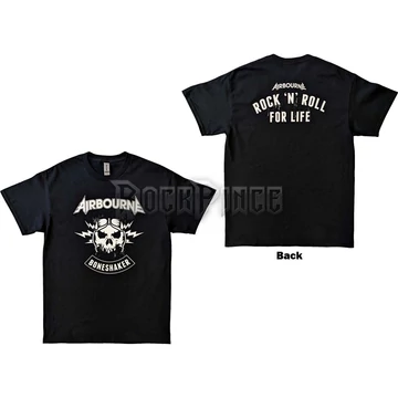 Airbourne - R 'n' R Boneshaker - Unisex Póló - AIRTS03MB
