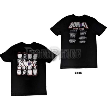 Sum 41 - All Killer No Filler European Tour 2022 - unisex póló - SUMTS10MB