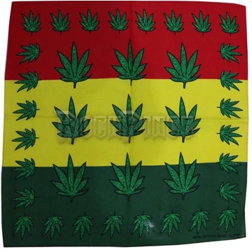 Jamaica Cannabis Bandana - kendő/bandana