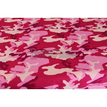 Pink Camouflage Soft Bandana - kendő/bandana