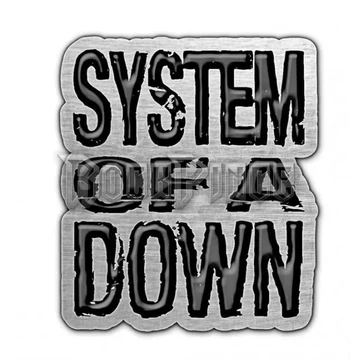 System Of A Down - Logo - kitűző / fémjelvény - PB104