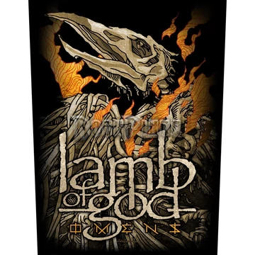 LAMB OF GOD - OMENS - hátfelvarró - BP1246
