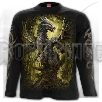 OAK DRAGON - Longsleeve T-Shirt Black - L061M301