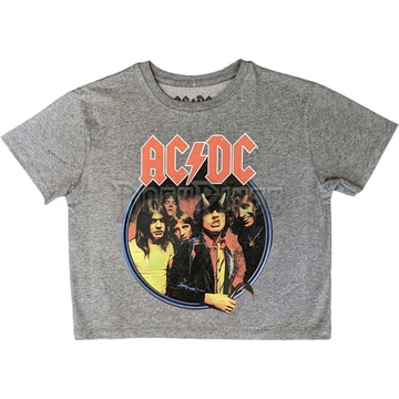 AC/DC - Highway To Hell Circle - női crop top - ACDCCT104LG