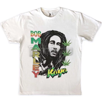 Bob Marley - Kaya Illustration - Unisex Póló - BMATS62MW