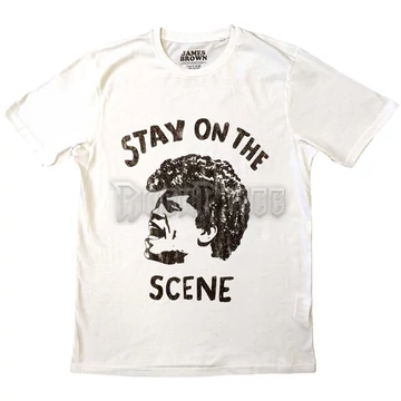 James Brown - Stay On The Scene - Unisex Póló - JABRTS05MW