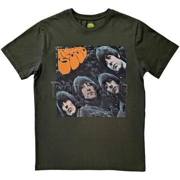 The Beatles - Rubber Soul Album Cover - Unisex Póló - BEATTEE455MGR