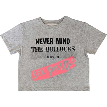 The Sex Pistols - Never Mind The Bol.....s Original Album - női crop top - SPCT01LG