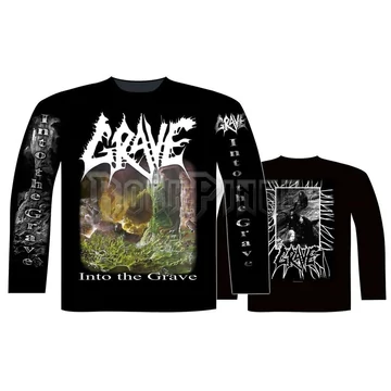 GRAVE - INTO THE GRAVE - unisex hosszú ujjú póló - CL2604