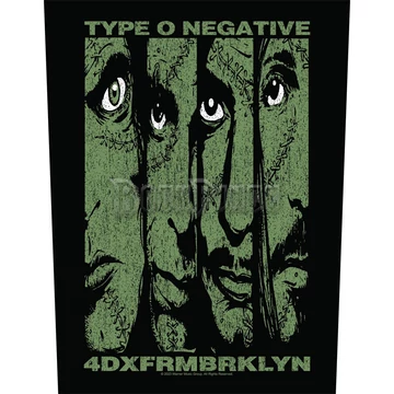 TYPE O NEGATIVE - 4DXFRMBRKLYN - hátfelvarró - BP1248