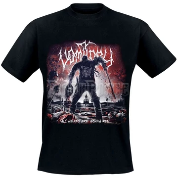 Vomitory - All Heads Are Gonna - UNISEX PÓLÓ