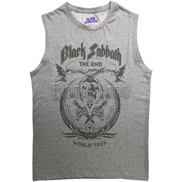 Black Sabbath - The End Mushroom Cloud - Unisex Ujjatlan Póló - BSTANK25MG