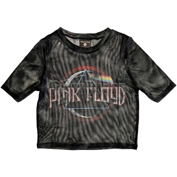 Pink Floyd - Vintage Dark Side of the Moon Seal - női crop top - PFMCT179LB