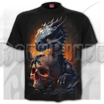 HATCHLING - Front Print T-Shirt Black - L062M121