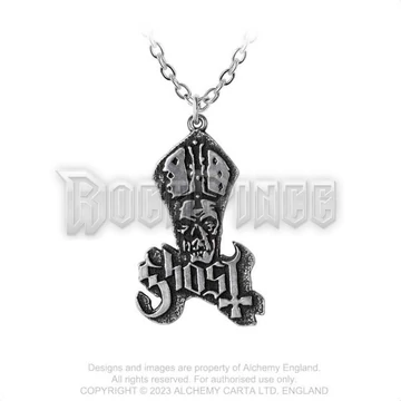 Ghost: Text Logo - nyaklánc PP522