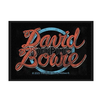 DAVID BOWIE - LOGO - kisfelvarró - SP3268