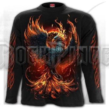 ASHES REBORN - Longsleeve T-Shirt Black - T227M301