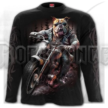 TOP DOG - Longsleeve T-Shirt Black - T228M301