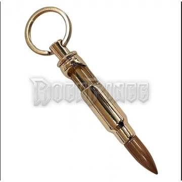 Keyring Bottle Opener Bullet 7.62 mm brass colored - Kulcstartó sörnyitó  - BOT002