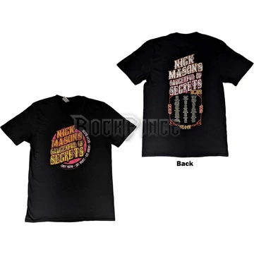 Nick Mason's Saucerful of Secrets - Echoes European Tour 2022 - unisex póló - NMSOSTS02MB