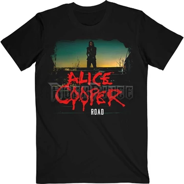 Alice Cooper - Back Road - Unisex Póló - ACTEE27MB