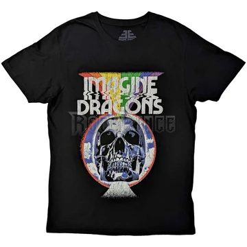 Imagine Dragons - Skull - Unisex Póló - IMDRTS16MB
