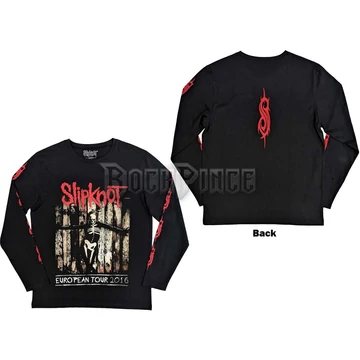 Slipknot - The End So Far Group Photo Tribal-S Nonagram - unisex hosszú ujjú póló - SKLST137MB