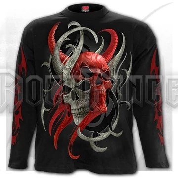 SKULL SYNTHESIS - Longsleeve T-Shirt Black - T229M301