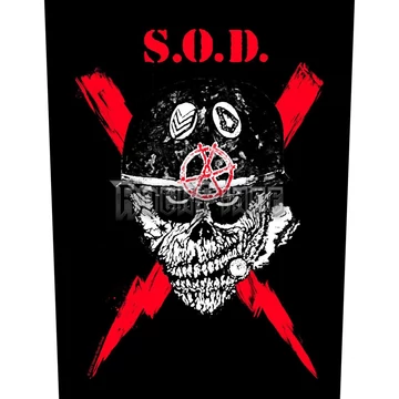 STORMTROOPERS OF DEATH - SCRAWLED LIGHTNING - hátfelvarró - BP1250