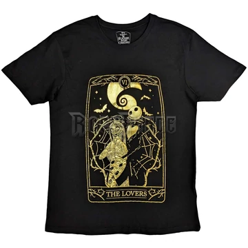 The Nightmare Before Christmas - Jack &amp; Sally Lovers - Unisex Póló - TNBCTS48MB