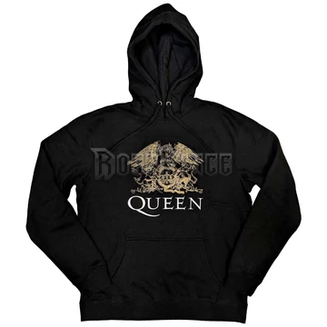Queen - Crest - unisex kapucnis pulóver - QUHD22MB