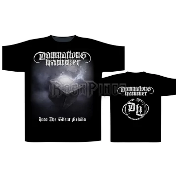 DAMNATION'S HAMMER - INTO THE SILENT NEBULA - unisex póló - ST2636