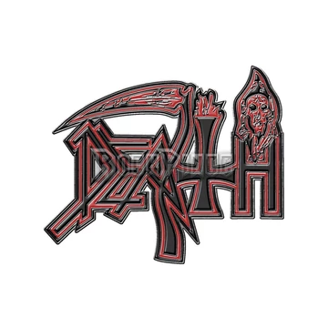 DEATH - HUMAN LOGO - kitűző / fémjelvény - PB112