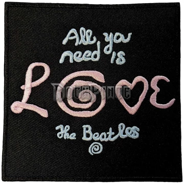 The Beatles - All You Need Is Love - kisfelvarró - BEATPAT05