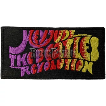 The Beatles - Hey Jude/Revolution - kisfelvarró - BEATPAT07