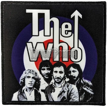 The Who - Band Photo - kisfelvarró - WHOPAT11