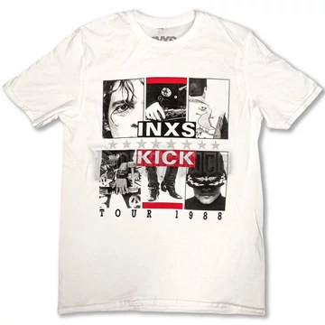 INXS - KICK Tour - Unisex Póló - INXSTS03MW