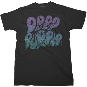 Deep Purple - Bubble Logo - Unisex Póló - DPTS07MB
