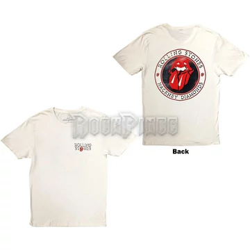 The Rolling Stones - Hackney Diamonds Circle Label - unisex póló - RSTS236MNAT