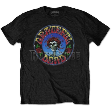 Grateful Dead - Bertha Circle Vintage Wash - unisex póló - GRATETS08MB