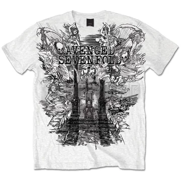 Avenged Sevenfold - Land of Cain - Unisex Póló - ASTS19MW