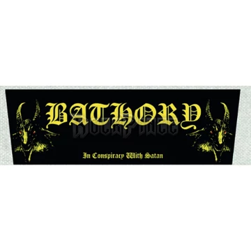 BATHORY - Superstrip Back Patch - HÁTFELVARRÓ - 27 x 8,5 cm