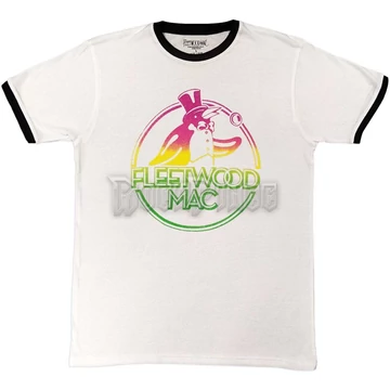 Fleetwood Mac - Penguin - Unisex Szegélyes Póló - FMTS13MW