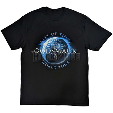 Godsmack - Lighting Up The Sky World Tour - Unisex Póló - GODTS07MB