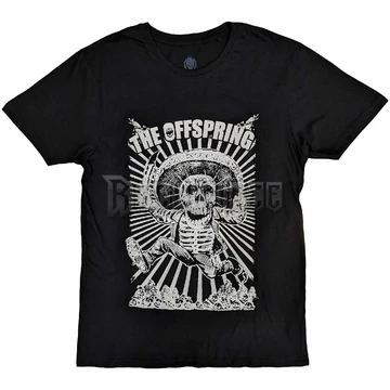 The Offspring - Jumping Skeleton - Unisex Póló - OFFTS03MB